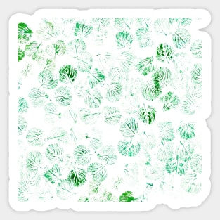 jungle foliage Sticker